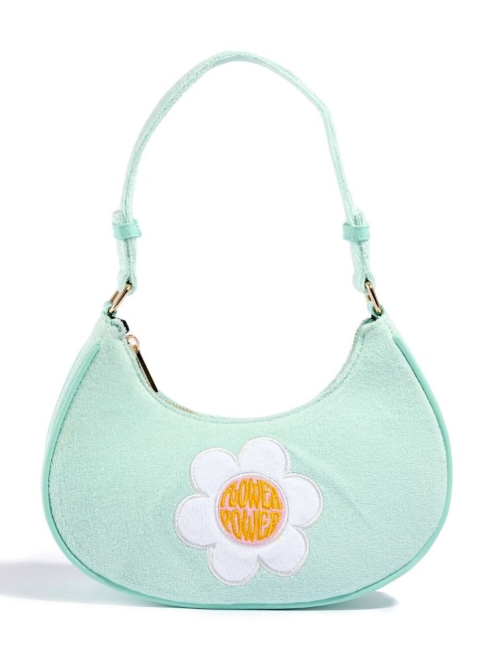 Skinnydip London Womens Keily Flower Hobo Shoulder Bag Blue Size S Defected